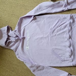 Champion small lavendar hoodie